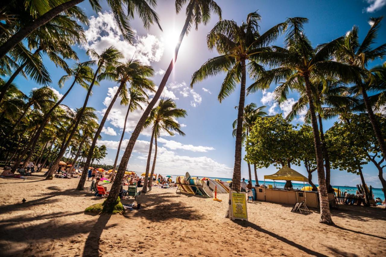 Ocean & Diamond Head View Studio At Waikiki Хонолулу Екстериор снимка