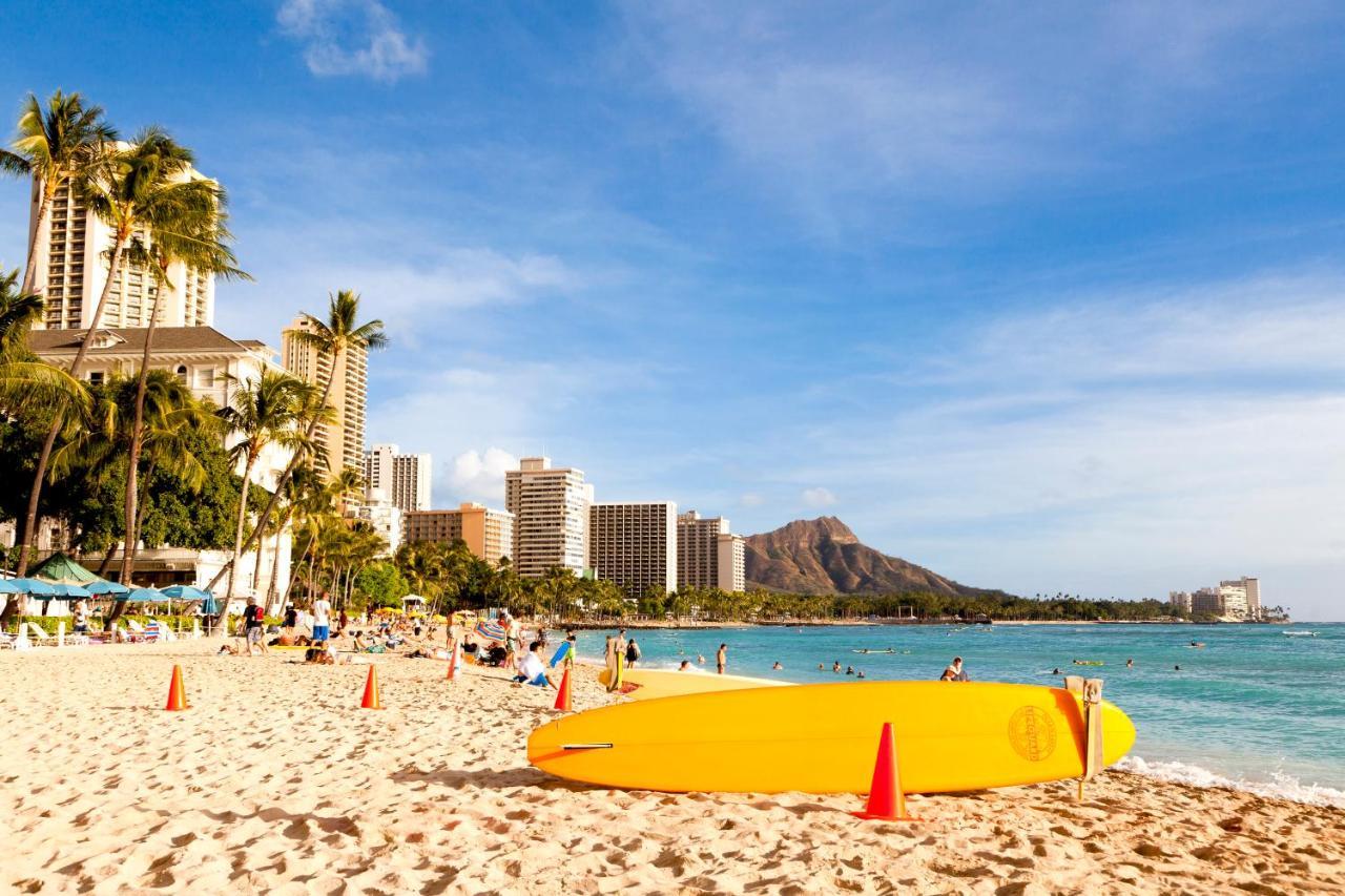 Ocean & Diamond Head View Studio At Waikiki Хонолулу Екстериор снимка